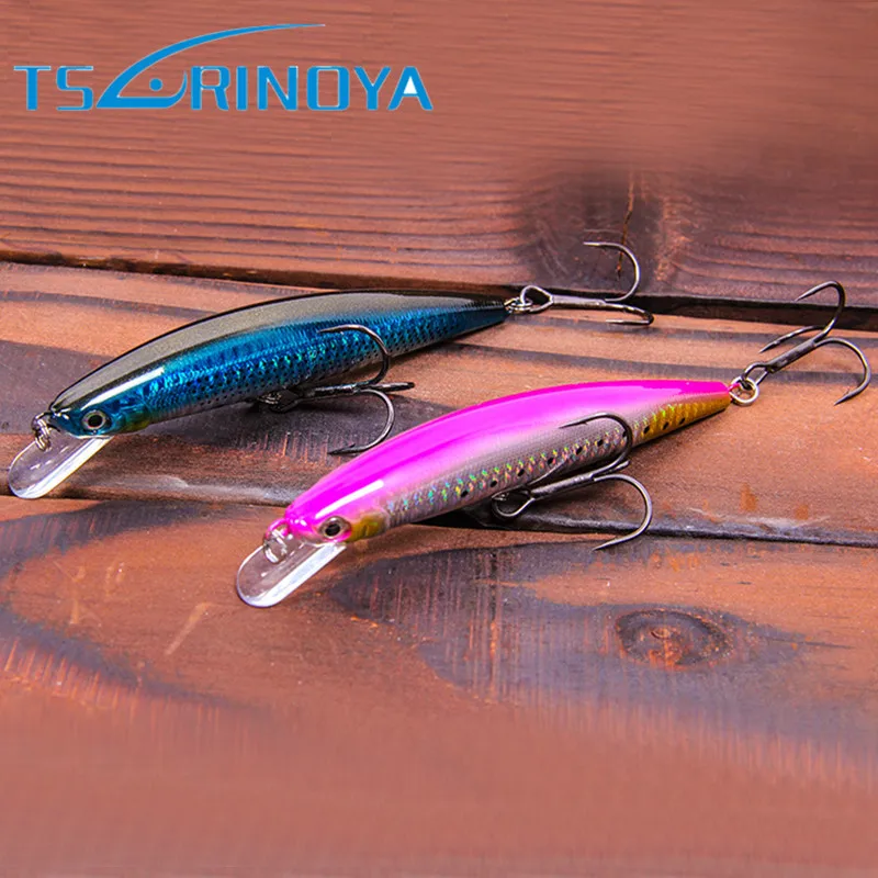 TSURINOYA 120 мм 18 гр плавающая наживка Minnow 2 5 m жесткие рыболовные приманки Iscas Artificiais