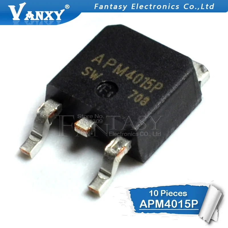 10 шт. APM4015P TO252 APM4015-252 4015P SMD