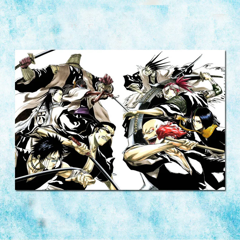 Bleach Hot Anime Art Silk Poster Canvas Print 13x20 24x36 Inch-003 | Дом и сад