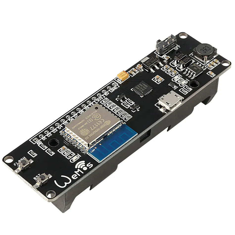 Aokin для WeMos D1 ESP Wroom 02 материнская плата ESP8266 Mini WiFi модуль Nodemcu 18650 разработки