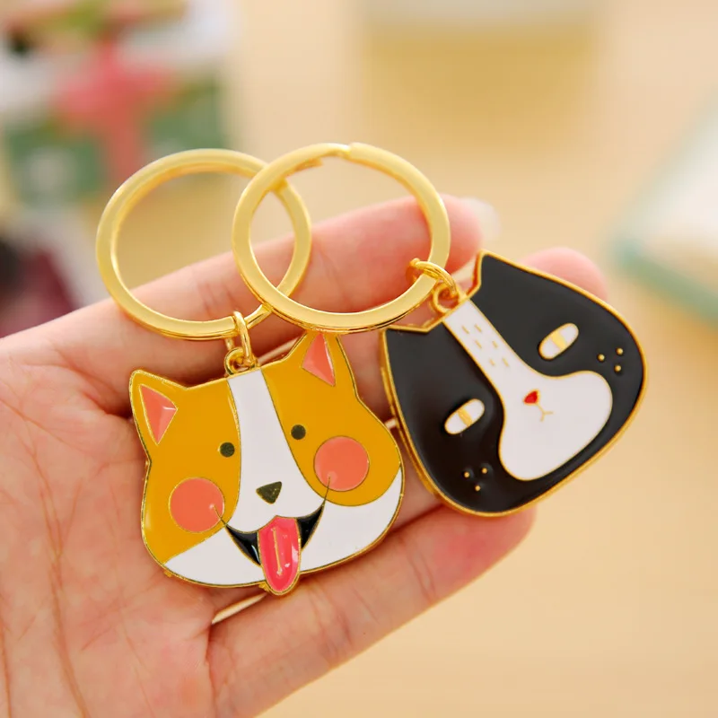 1 Piece Kreatif Kartun Kawaii Hewan Anjing Bulldog Collie