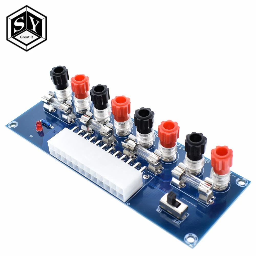 

1PCS Great IT XH-M229 Desktop Computer Chassis Power Supply ATX Transfer Board Power Take off Board Power Output Terminal Module
