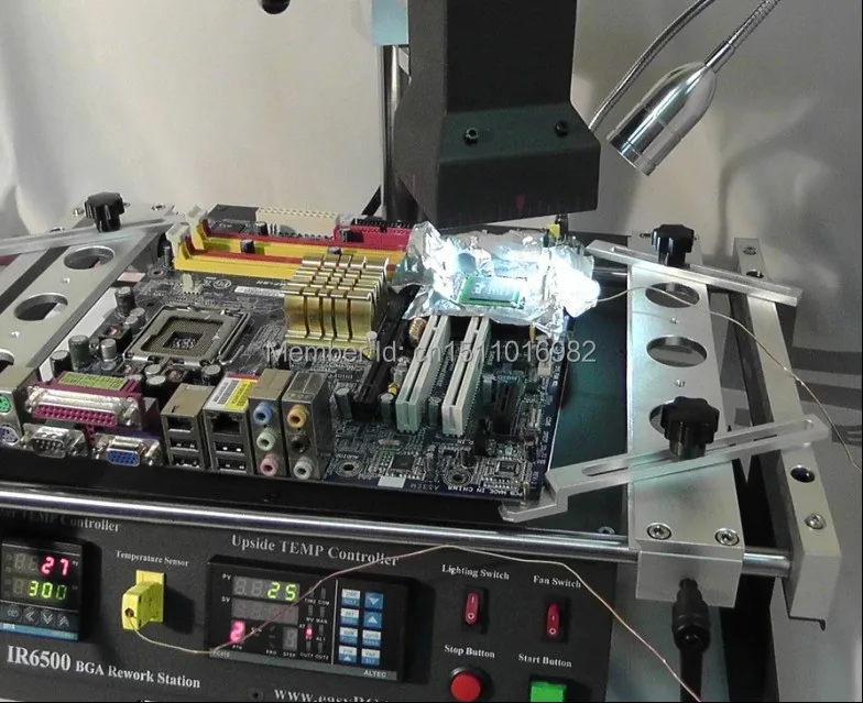 Бесплатная доставка! ACHI IR 6500 1500 Вт BGA аналогичная паяльная станция для XBOX 360 PS3|rework