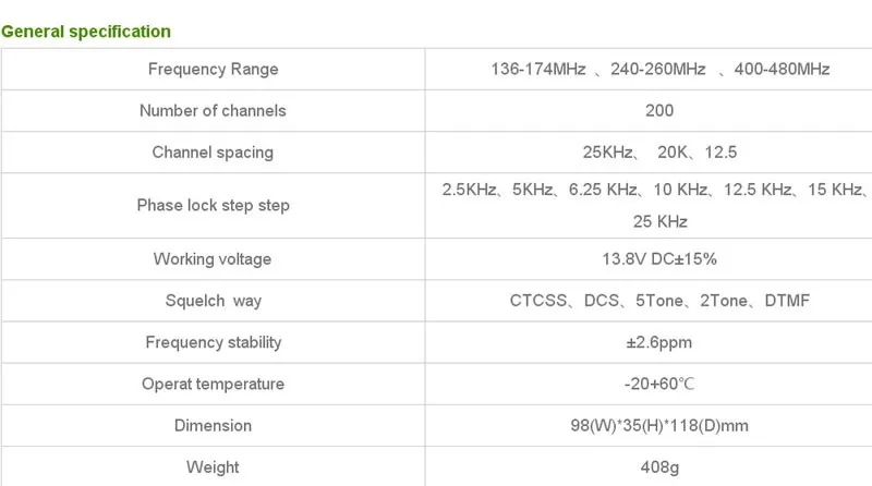 Новое поступление QYT 25 W MAX Мини обновленный автомобильный радиоприемник с охлаждающим вентилятором и кабелем для программирования