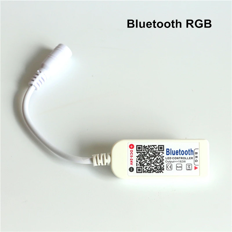 DC 5V 12V 24V Bluetooth пульт дистанционного управления с 24Key ИК-пульт дистанционного управления мини музыкальный BL диммер для 2835 3014 3528 5050 RGB/RGBW Светодиодные ленты светильник