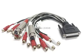 

Original Breakout Cable 8-IN/8-OUT DB25-XLR/RCA for M-Audio Delta 1010-LT