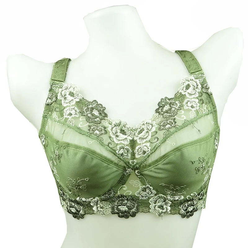 New Arrival Summer Style Thin Sexy Lingeries Women bras plus size 110EFGH Big Size large cups lace Embroidery women's underwear New Arrival Summer Style Thin Sexy Lingeries Women bras plus size 110EFGH Big Size large cups lace Embroidery women's underwear