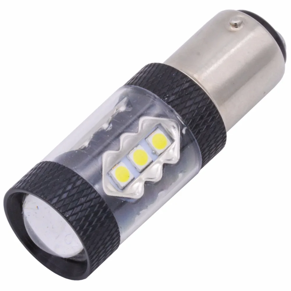 Sidaqi Lampadine LED 1157 Canbus - 4 Pezzi, Per Freni E Luci Posteriori Auto E Camion