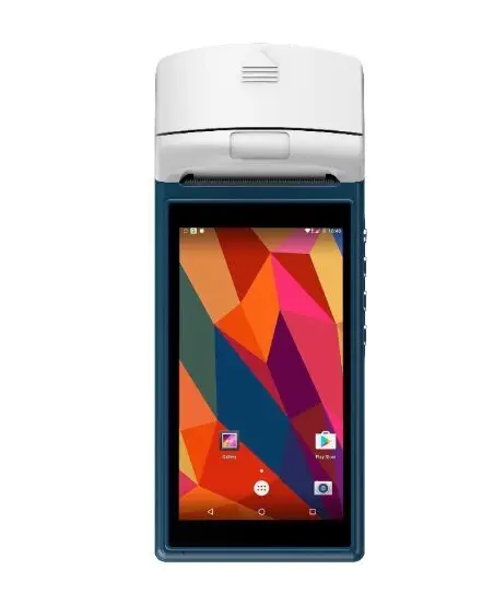 Мини-платежно-кассовый терминал Android интегрирует термальный принтер и сканер qr-кода