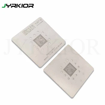 

Jyrkior 0.12MM For Qualcomm MSM8953 QCOM MSM CPU BGA Reballing Stencil Plant Tin Steel Net