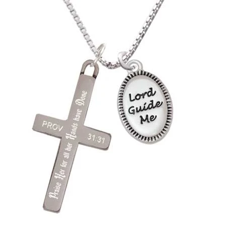 Lord Guide Me - Praise Her - Cross Necklace (1)