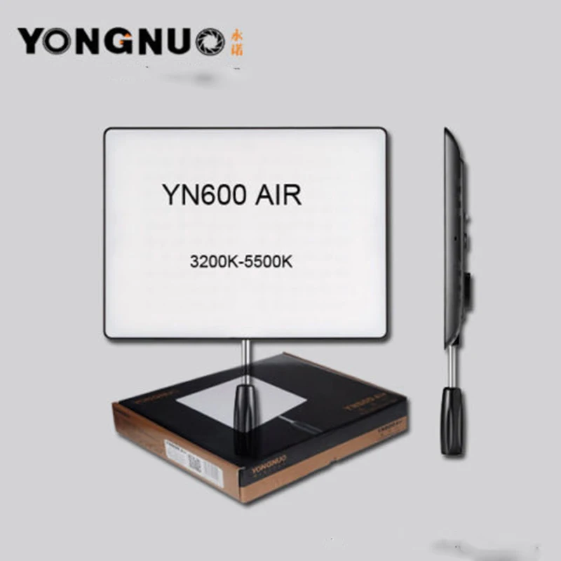 Новинка двухцветная светодиодсветильник YONGNUO YN600 Air 5500K и 3200K-5500K для студийной