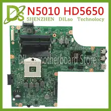 Kefu 09909-1 для DELL inspiron N5010 CN-0VX53T CN-052F31 09909-1 48.4HH01.011 HM57 HD5650 GPU оригинальный Тесты материнская плата