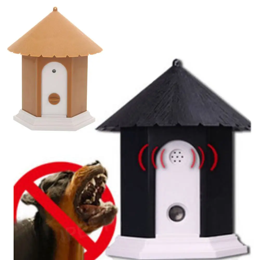 Outdoor Indoor Ultrasonic Dog Bark Control Anti Barking Device Silencer