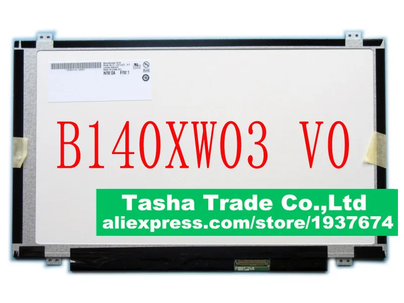 

AU Optronics B140XW03 V.0 B140XW03 for Lenovo G400S G405S U460 Y480 Slim LED Display Laptop LCD Screen Matrix