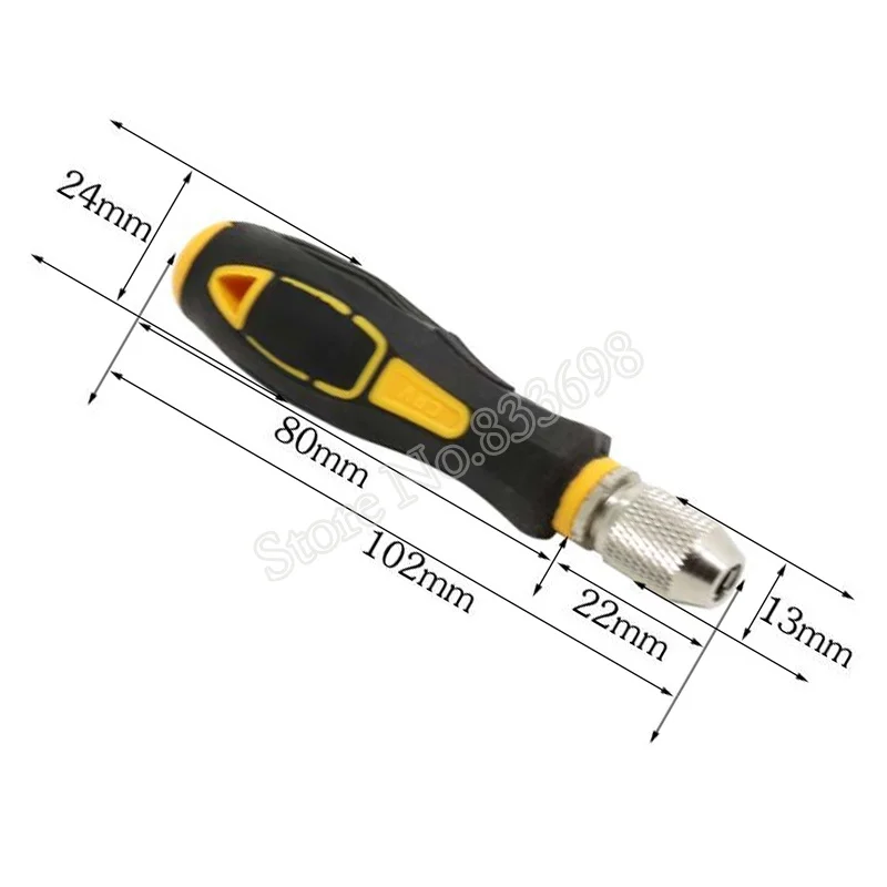5 мм отвертка круглая ручка для 801 Отвертка Набор бит инструменты