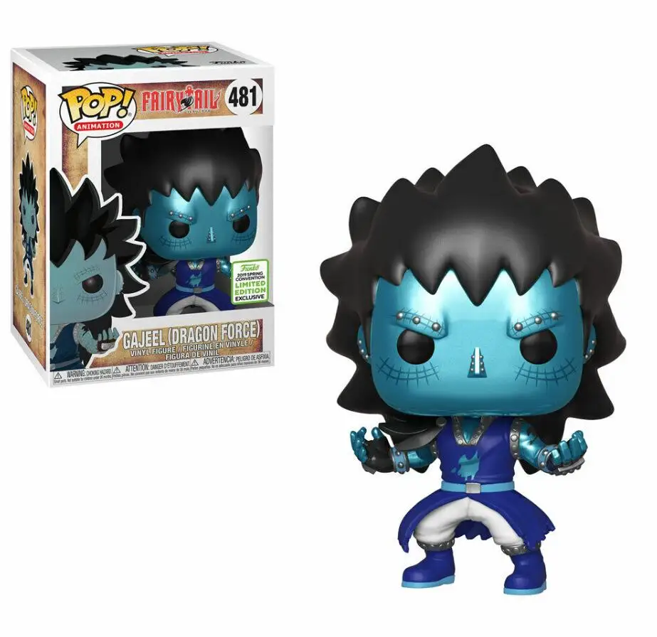 

Funko Pop Fairy Tail Collection Model Toys Happy Vinyl Action Figure Kids Boy Toys Christmas Gifts