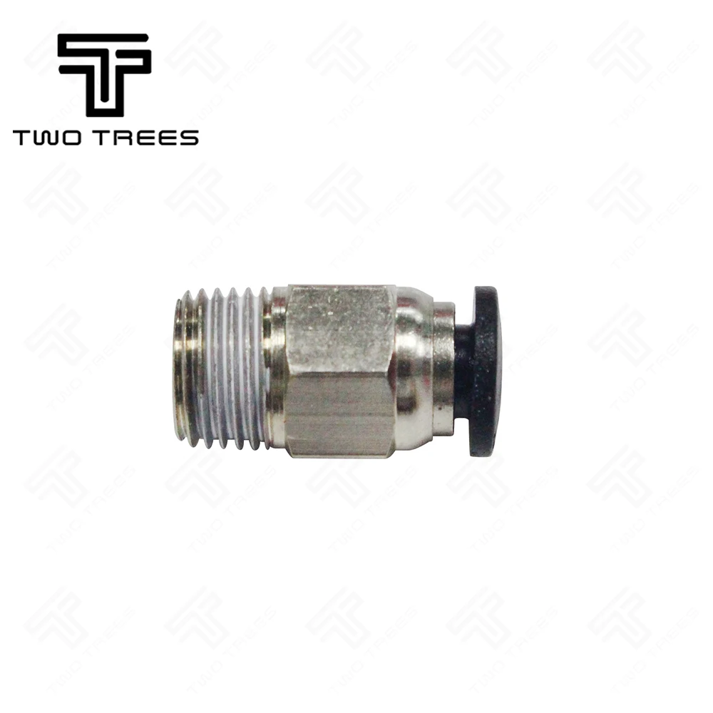 10 шт. пневматический PC4-01 соединитель прямой для V6 V5 3d принтер Часть 1,75 мм 3 мм БЫСТРОРАЗЪЕМНАЯ j-головка фитинг Hotend медная часть