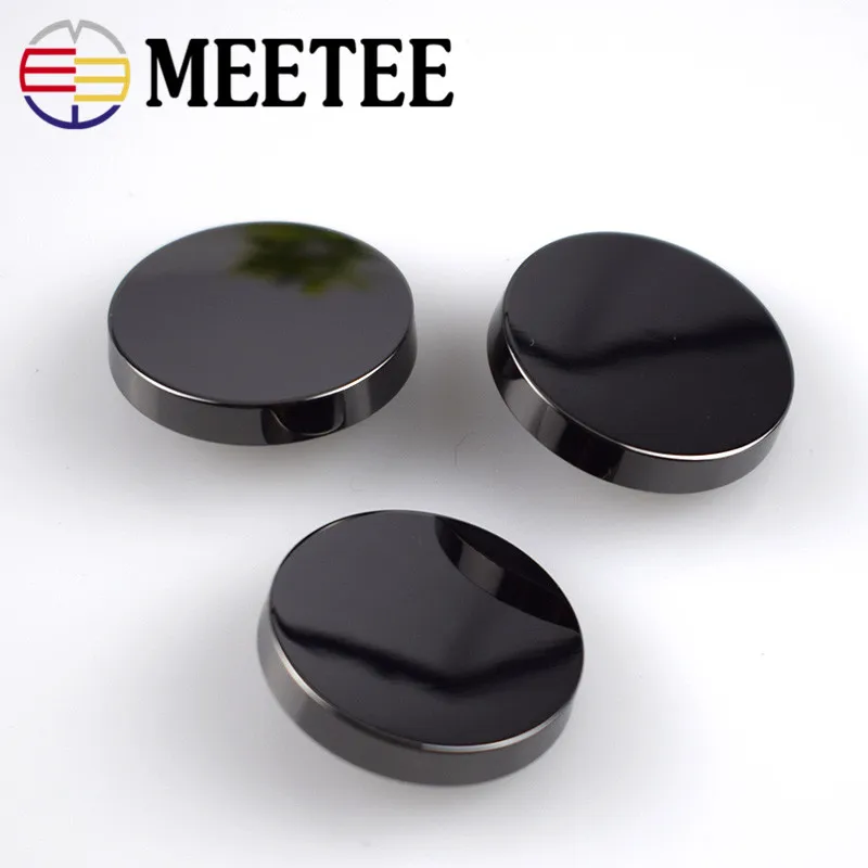

Metal button gun black gold mirror silver button suit jacket coat pure buckle wholesale coat buttons
