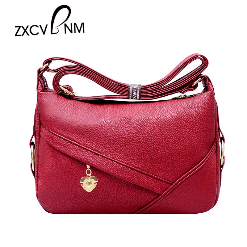 

ZXCVBNM New Woman Shoulder Bag for Women handbags PU female crossbody bag Womens Stone middle ages bags sac bolsa feminina WH142