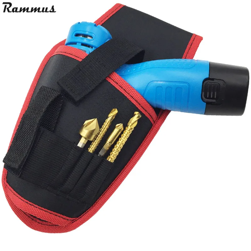 Portable Cordless Drill Holder Tool Bag Drill Waist Tool Bag Electrician Toolkit High Quality
