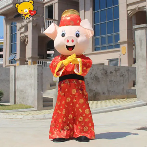 

New Halloween Pig Mascot Costume Suits Cosplay Party Game Dress Outfits Clothing Advertising Carnival Christmas