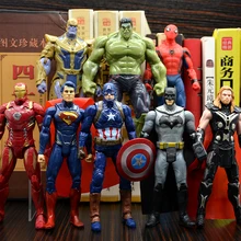 18cm Hero Marvel Avengers Endgame Thanos Spiderman Hulk Iron Man Captain America Thor Wolverine Action Figure Toys Dolls for Kid 18cm Hero Marvel Avengers Endgame Thanos Spiderman Hulk Iron Man Captain America Thor Wolverine Action Figure Toys Dolls for Kid