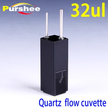 

Quartz flow cuvette with stainless tube（32ul）