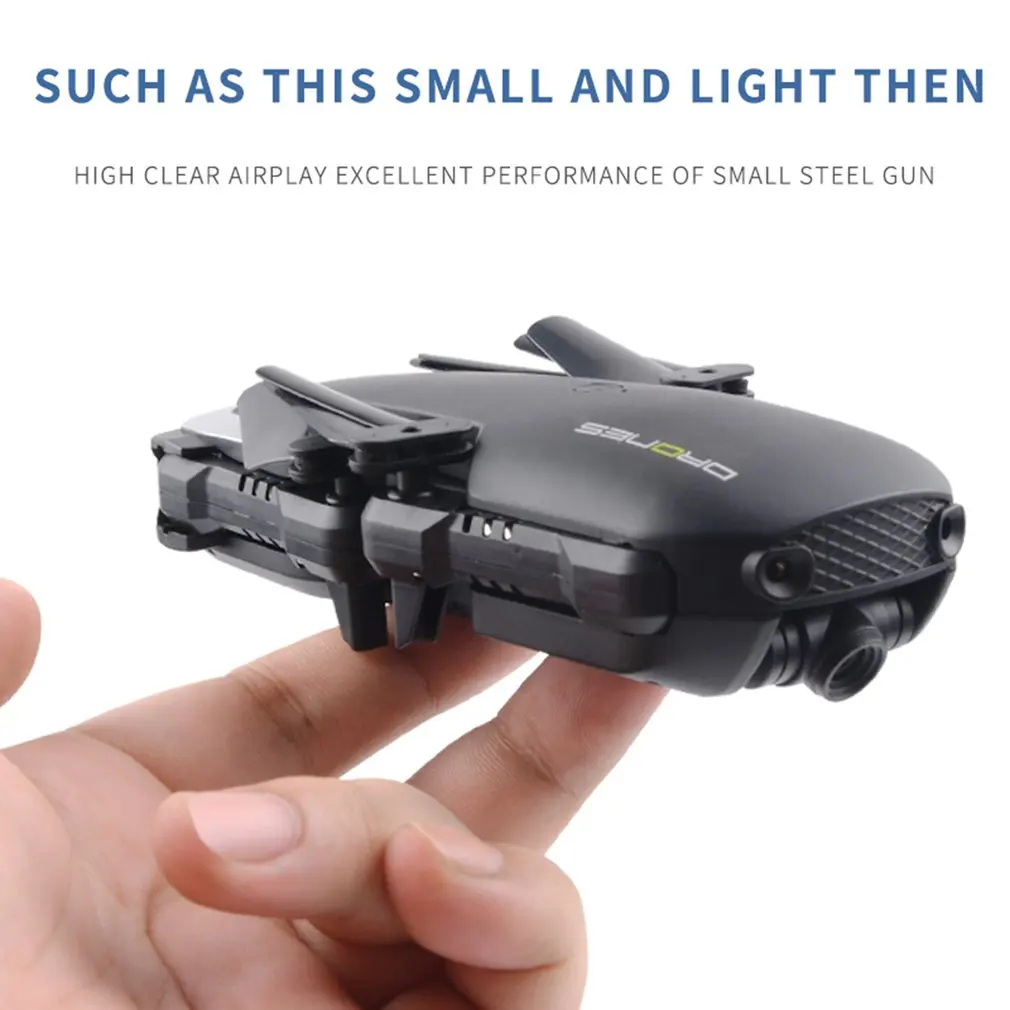 H2 2.4G 480/720P Foldable FPV RC Quadcopter Mini Drone Aircraft Altitude Hold Headless Mode 360