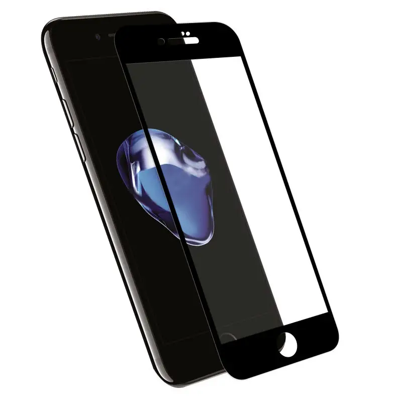 Полное покрытие закаленное стекло для iPhone 6 6S Plus 7 защита экрана Защитная пленка