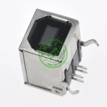 

High quality Taiwanese Han Quan USB B port printer interface 90 degree bend foot USB connector