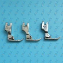 INDUSTRIAL NEEDLE FEED SEWING MACHINE ZIPPER FOOT SET LEFT RIGHT CENTER P36N P36LN P363