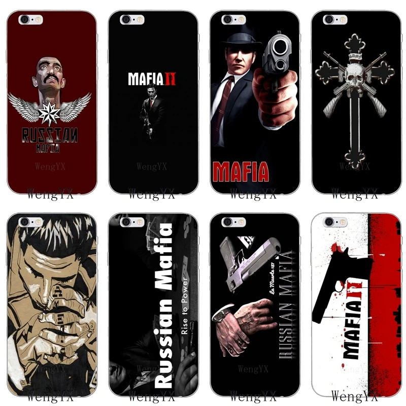 

Russian Mafia Art Poster Slim silicone Soft phone case For iPhone 4 4s 5 5s 5c SE 6 6s plus 7 7plus 8 8plus X