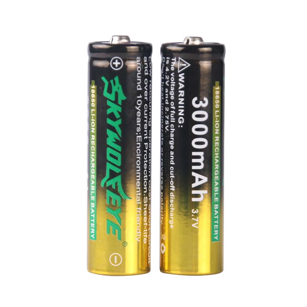 3 7 V 18650 3000 mAh литий ионная аккумуляторная батарея для фонарика лампа фонарь