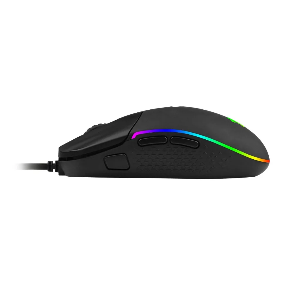Новая игровая мышь Redragon 10000 DPI 16 8 миллионов RBG с подсветкой 7 кнопок эргономичный