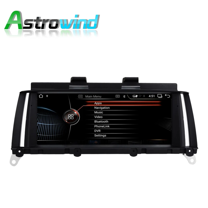 Discount 8.8 inch 32G ROM Android 7.1 Auto Player GPS Navigation System Media Stereo For BMW X3 F25 for BMW  X4 F26 with NBT System 1