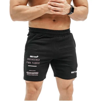 

Summer Men's Slim fit Shorts Trousers Fitness Bodybuilding Jogger Mens Brand durable Sweatpants Fitness Workout Cotton Shorts