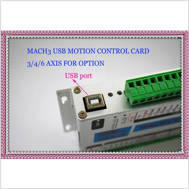 Mach3 USB контроллер ЧПУ Mach3 коммутационная плата 3 оси ЧПУ контроллер USB
