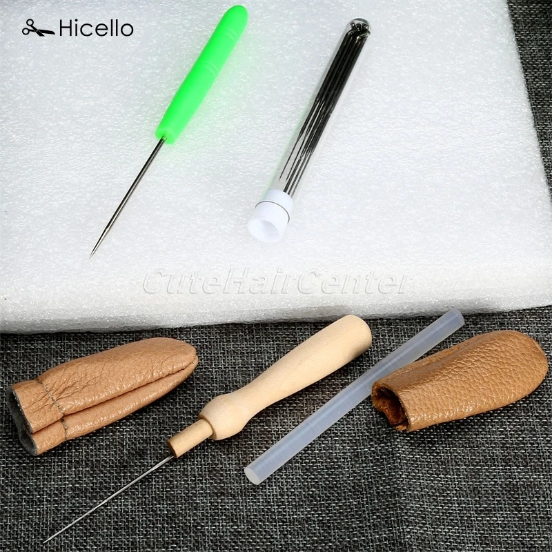 Original Hicello 1 Set Starter Wool Felt Tools Needle Felting Kit Mat