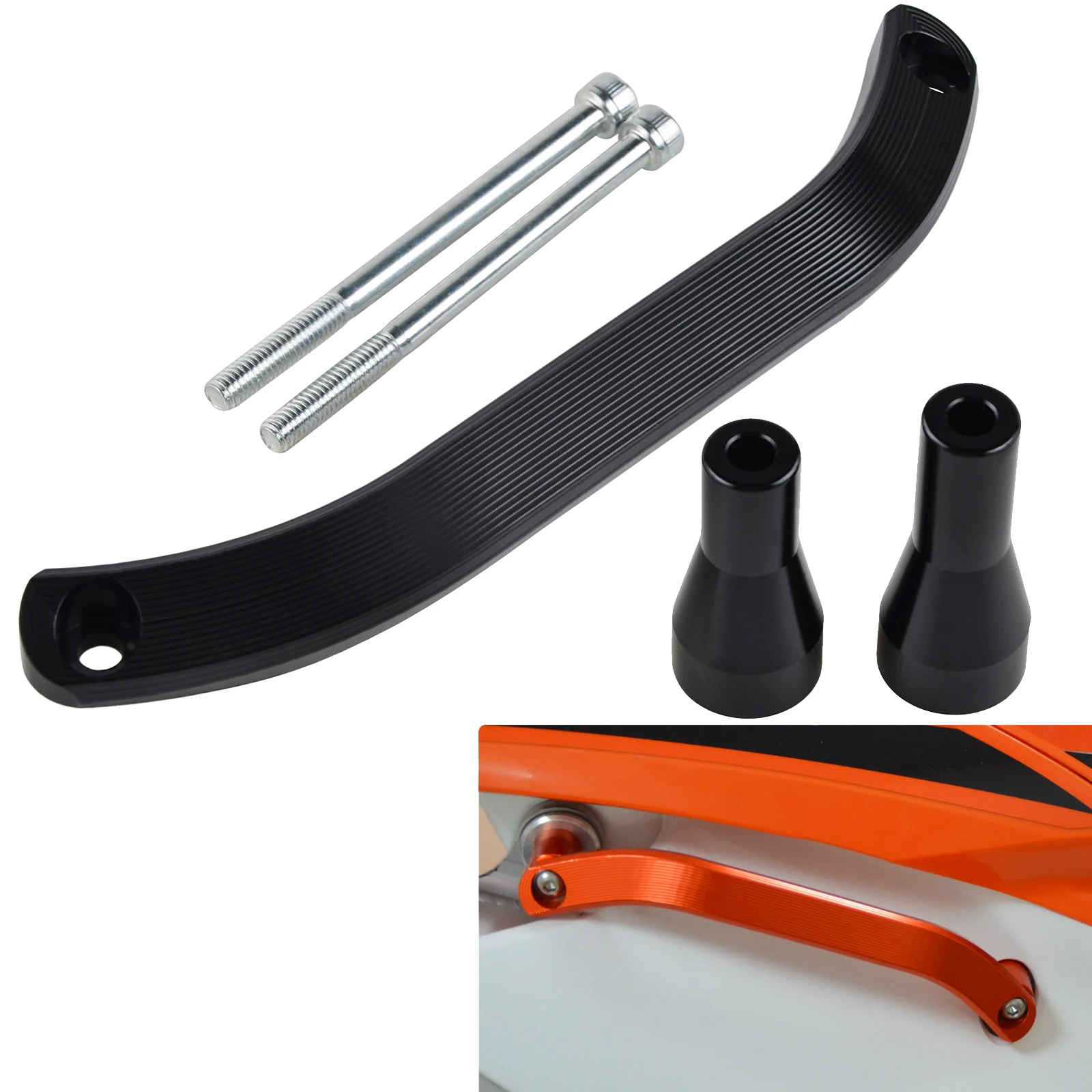 NICECNC Passenger Grab Handle Bar For KTM SX SXF SX F EXC XC XCF XC F