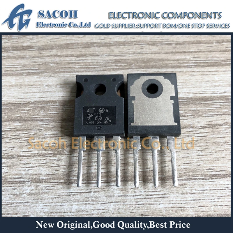 10 шт. STW75NF30 75NF30 STW75NF20 75NF20 TO-247 N-channel 300 V 60A power MOSFET