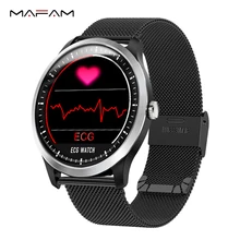 MAFAM N58 ECG PPG Smart Watch With Electrocardiograph ECG Display Holter ECG Heart Rate Monitor Blood Pressure Smartwatch + Gift