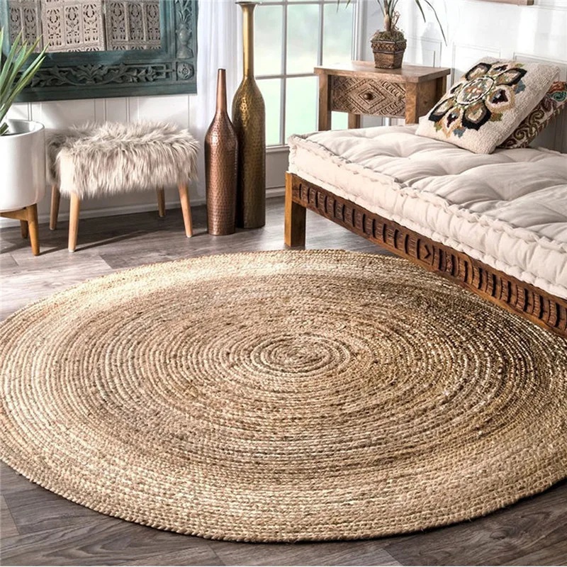 

8mm 3m-50m Natural Jute Rope Twine Rope Hemp Twisted Cord Macrame String DIY Craft Pet Scratching Handmade Decoration