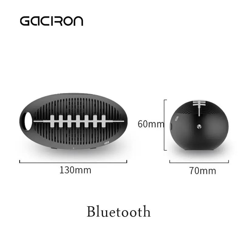 GACIRON портативный велосипедный Bluetooth динамик открытый кемпинг палатка светильник водонепроницаемый для езды на велосипеде сабвуфер 3D стерео музыка