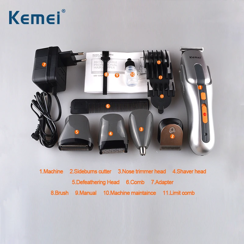 Электрический Резак для стрижки волос перезаряжаемый триммер бритва