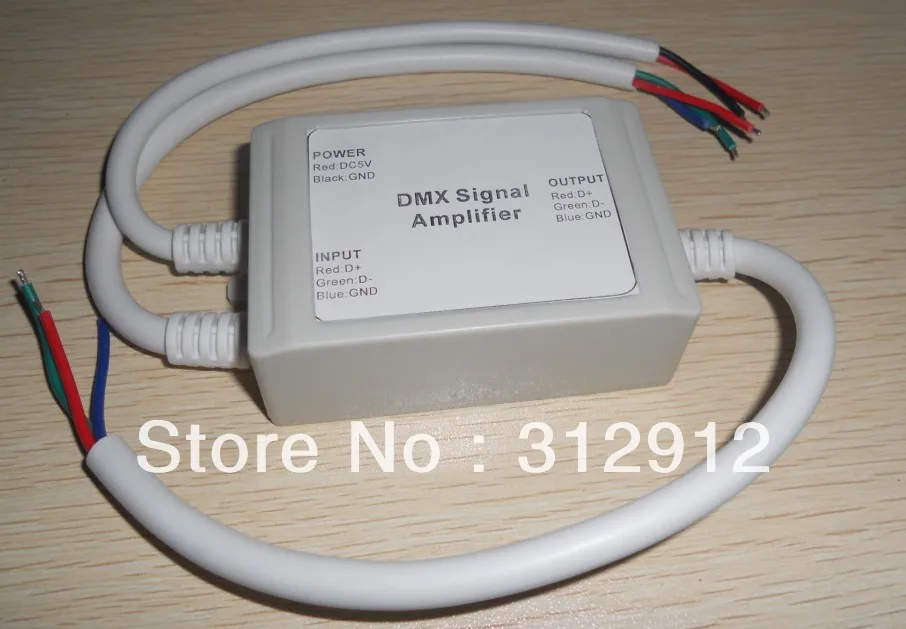 

waterproof DMX512 signal amplifier;DC5V input