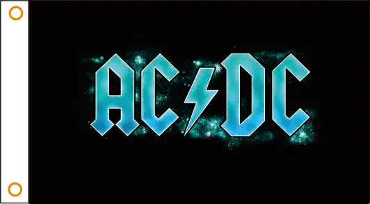 flag AC DC Band 3 x 5 Ft 90 x 150 cm 100% Polyester 06|Flags, Banners
