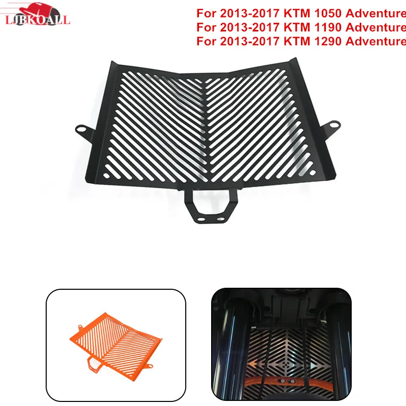 

LJBKOALL For KTM 1050 1190 1290 Adventure Motorcycle Radiator Grills Guard Cover Grille Protector for KTM 1050 ADV 2013-2017