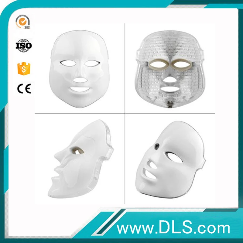 home use PDT 7 color lights led photon therapy mask facial mask for face lifting