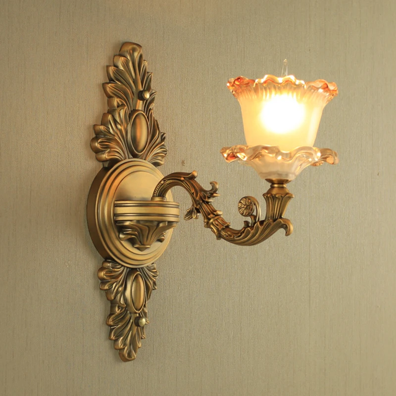 Antique Bronze Wall Lights Vintage Wrought Iron Wall Sconces Living Room Wall Lamp Lighting Bedroom Bedside Lamp aisle Lighting Antique Bronze Wall Lights Vintage Wrought Iron Wall Sconces Living Room Wall Lamp Lighting Bedroom Bedside Lamp aisle Lighting